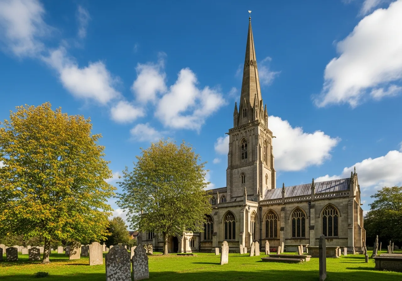 St Wulfram's Church in Grantham