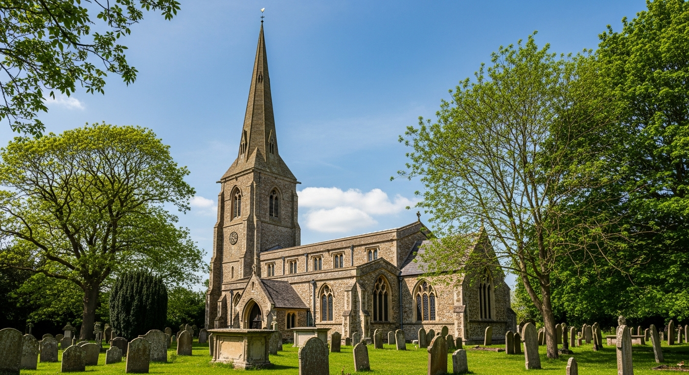 St Mary's church in Long Sutton
