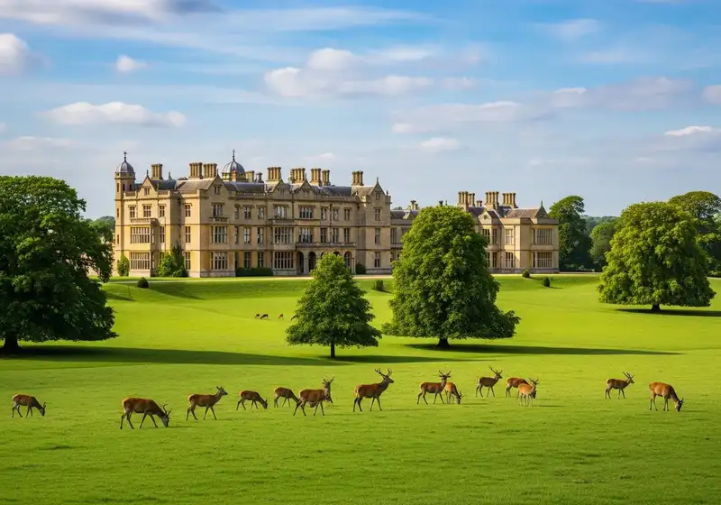 Wollaton Hall and deer park